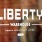 Liberty Warehouse sign on glass