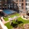 aerial shot of outdoor amenities for residents
